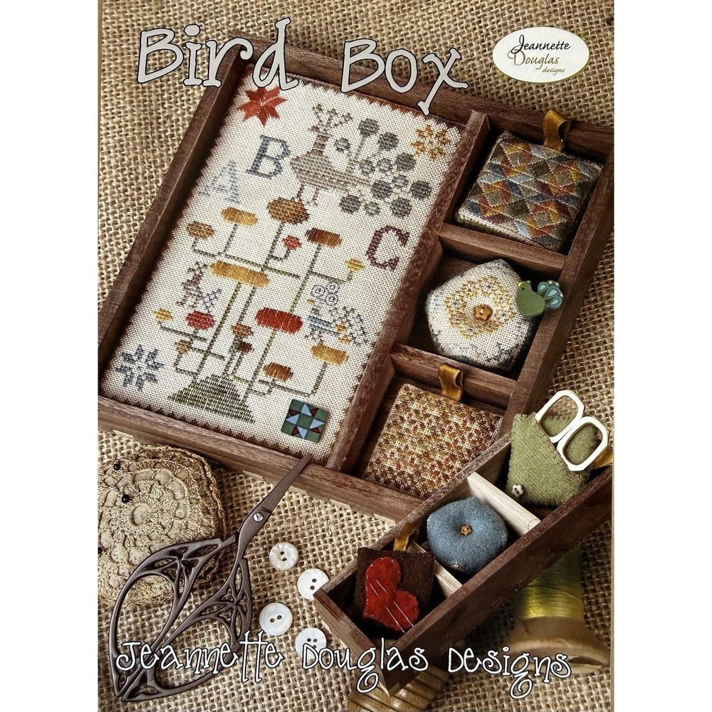 Jeannette Douglas Designs Bird Box Cross Stitch Pattern